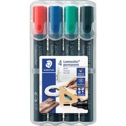 Staedtler zestaw 4 markerów permanentnych