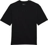 T-shirt oversize SS z napisem w kształcie głowy lisa