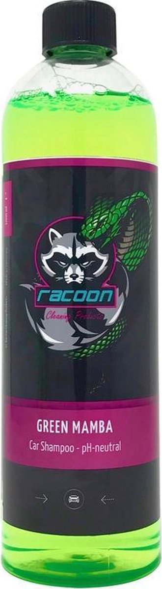Szampon samochodowy Racoon zielona mamba 1 litr zielony