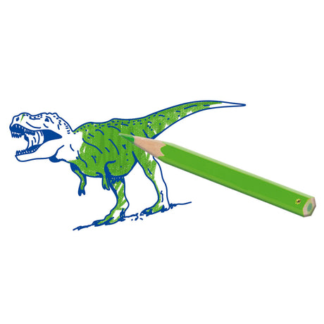 Ses kreatywny zestaw znaczków ses dino