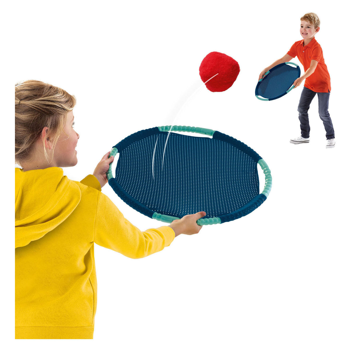 To kreatywna zabawa w tenisa i frisbee