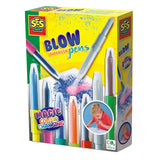 Ses Creative - pisaki dmuchane - magiczna zmiana koloru - pisaki dwukolorowe - łatwo zmywalne - z pisakiem zmieniającym kolor