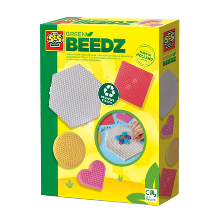 Ses Creative ses green beedz - półki z koralikami do naprasowania, 4 szt.