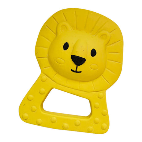 Ses tiny talents zabawka ząbkowana Lou Lion - 100% naturalnego kauczuku