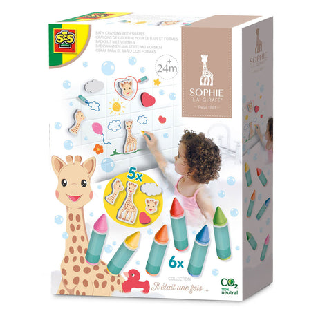 Ses Creative ses Sophie la Girafe kreda do kąpieli z kształtami