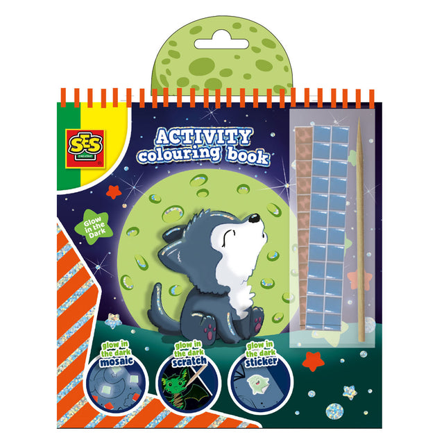 Kolorowanka Ses Doll świecąca w ciemności 3w1
