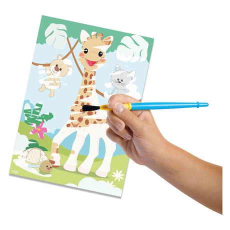 Ses Creative ses my First Sophie la Girafe - kolorowanie wodą
