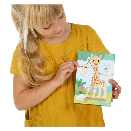 Ses Creative ses my First Sophie la Girafe - kolorowanie wodą