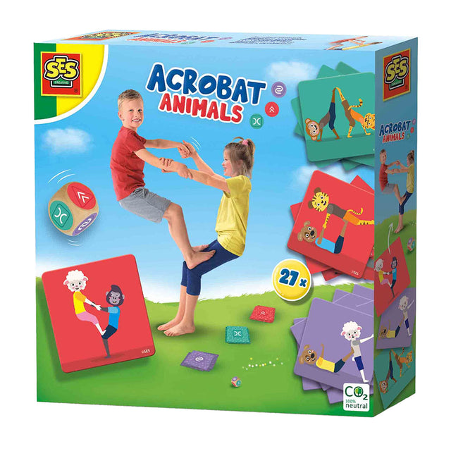 To kreatywni akrobaci-zwierzęci