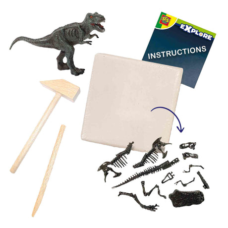 Ses eksploruj dino i szkielet wykopane 2in1 - t -rex