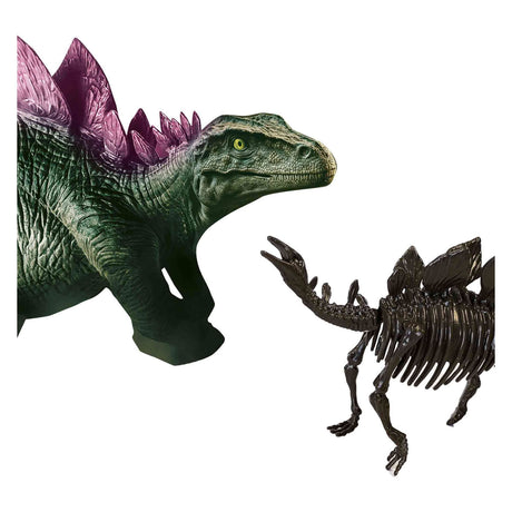 Kreatywne odkrywanie dinozaurów i szkieletów 2 w 1 - stegozaur