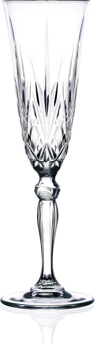 Flety do szampana Rcr Melodia - 16 cl - 6 sztuk
