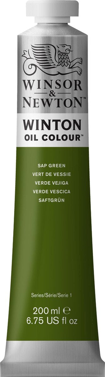Winsor Newton Winton farby olejne 200ml sap green