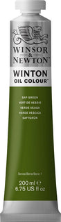 Winsor Newton Winton farby olejne 200ml sap green