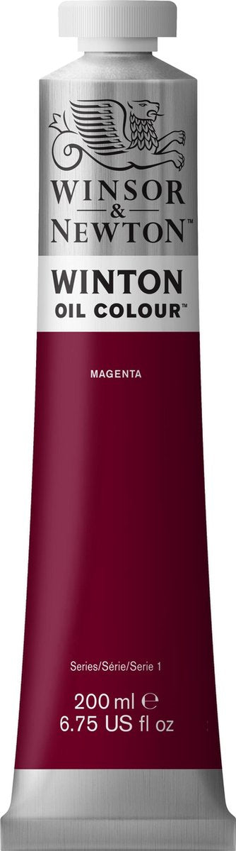 Farby olejne Winsor Newton Winton 200ml magenta