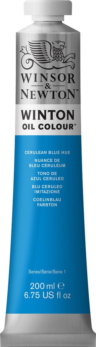 Winsor Newton Winton Farby olejne 200ml Cerulean Blue Hue