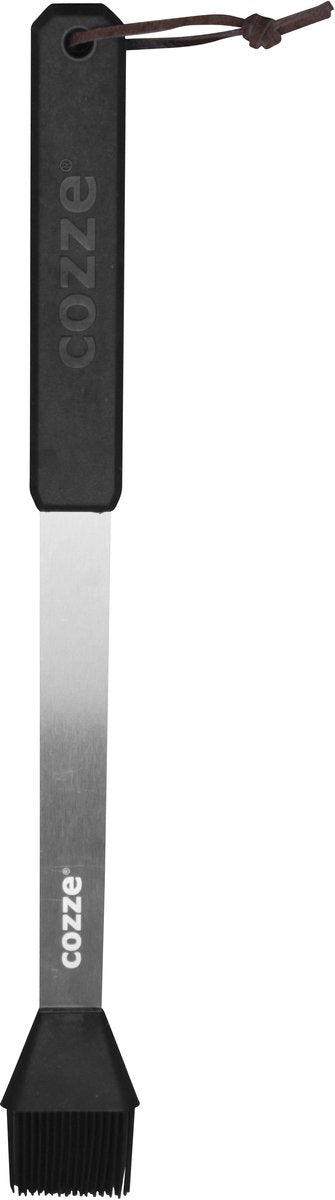 Szczotka do grilla Cozze ® 4x42 cm z rączką z PP - stal nierdzewna