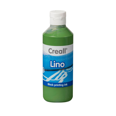 Farba do nadruków Creall Lino Block w kolorze zielonym, 250ml