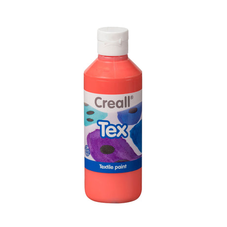Farba tekstylna Creall pomarańczowa, 250ml