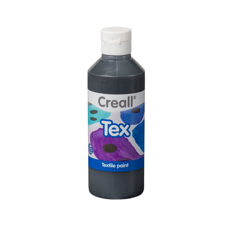 Farba tekstylna Creall czarna, 250ml