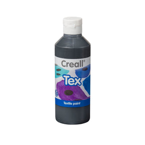 Farba tekstylna Creall czarna, 250ml