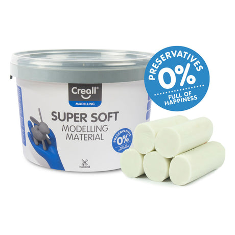 Creall supersoft glina biała, 1750gr.
