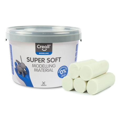 Creall supersoft glina biała, 1750gr.