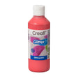 Farba brokatowa Creall czerwona, 250ml