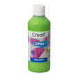 Farba brokatowa Creall zielona, 250ml