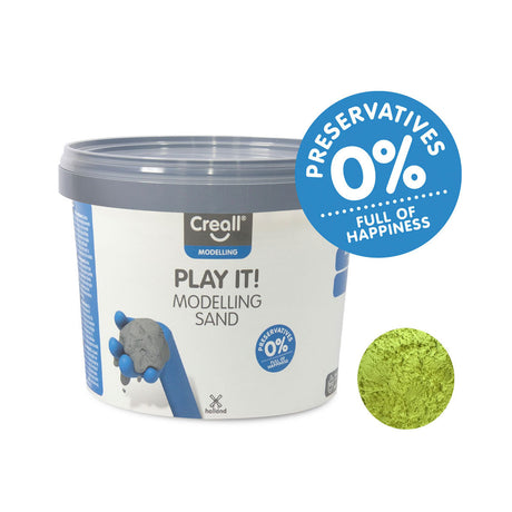 Creall Play It Play Sand Yellow, 750gr.