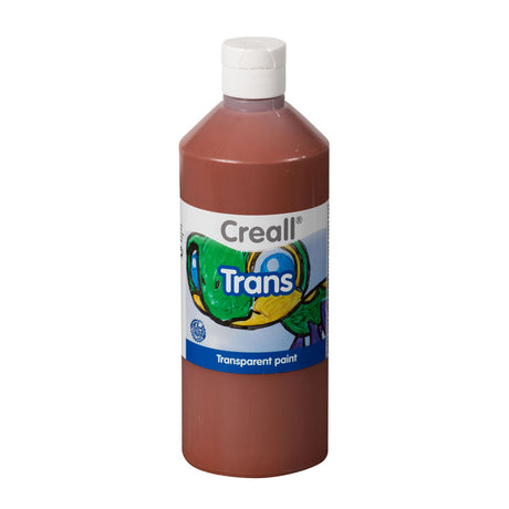 Creall przezroczysta farba brązowa, 500 ml