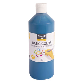 Farba szkolna Creall turkusowa - 500ml