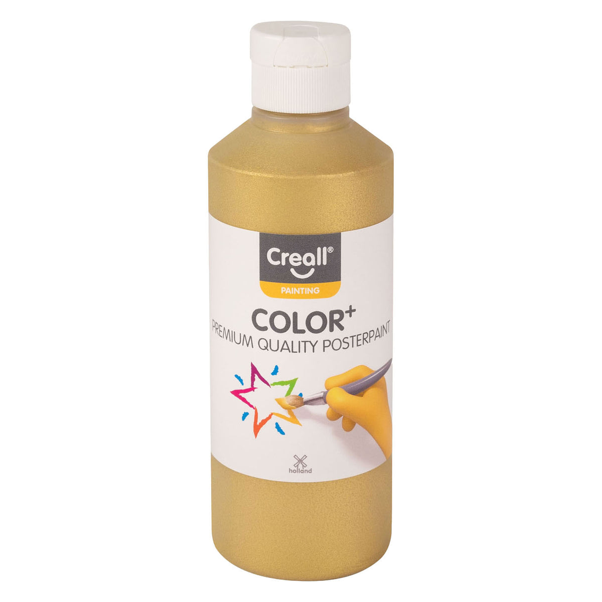 Farba szkolna Creall złota - 250ml