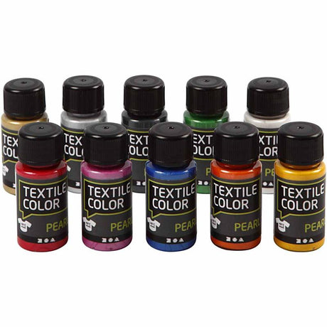 Firma Creativ https: www.cchobby.nl tekstylny-kolor-masy-perłowej-różne-kolory-10x50-ml-1-pudełko