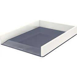 Taca na listy leitz wow, polistyren, 267x336x49mm, a4, biała