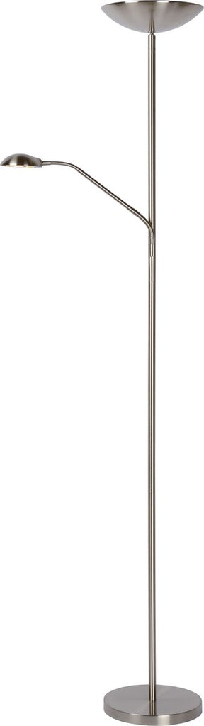 Lucide zenith - leeslamp - led dimbaar - 3000k - mat chroom