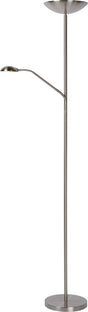 Lucide zenith - leeslamp - led dimbaar - 3000k - mat chroom