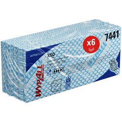 Ściereczka czyszcząca wypal nadająca się do recyklingu niebieska