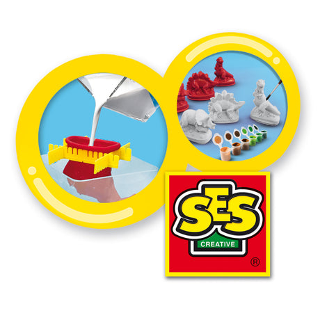 Ses kreatywny ses odlew gipsowy - dinozaury