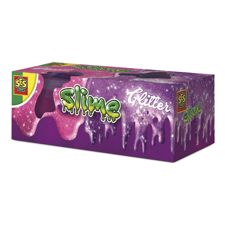 Ses Creative ses slime 2x120gr - brokat