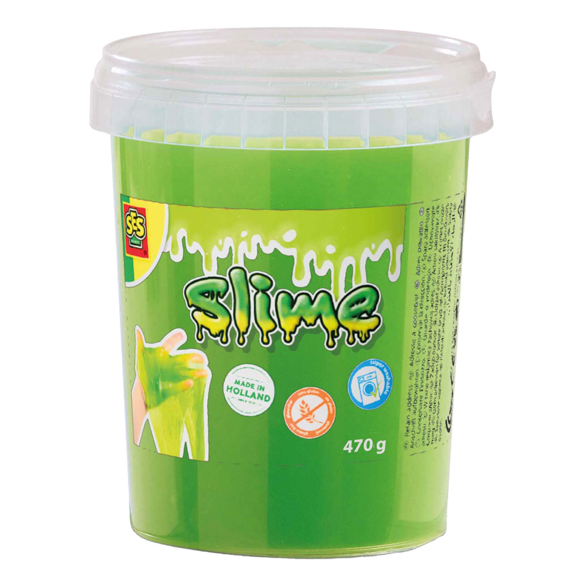 Ses slime - neonowo zielony 470g