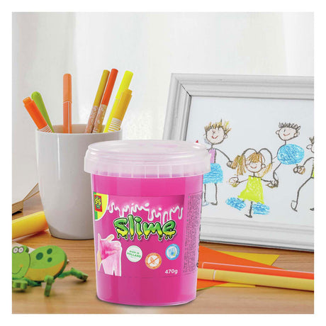 Ses Creative ses slime - neonowy róż 470g