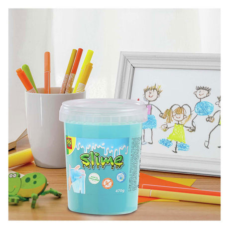 Ses Creative ses slime - niebieski brokat 470g