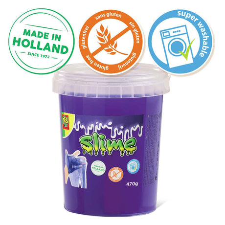 Ses Creative ses slime - fioletowy brokat 470g