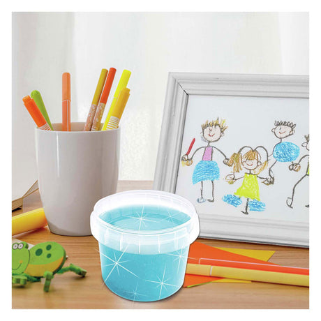 Ses slime - niebieski brokat 140g