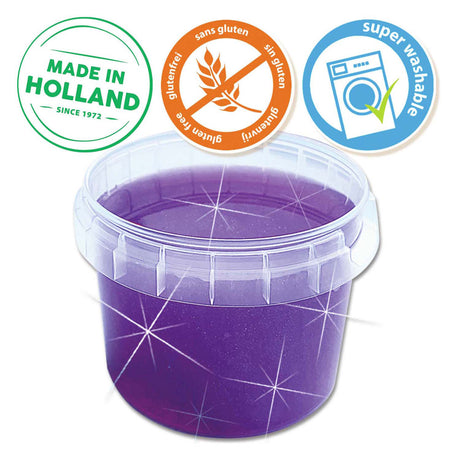 Ses slime - fioletowy brokat 140g