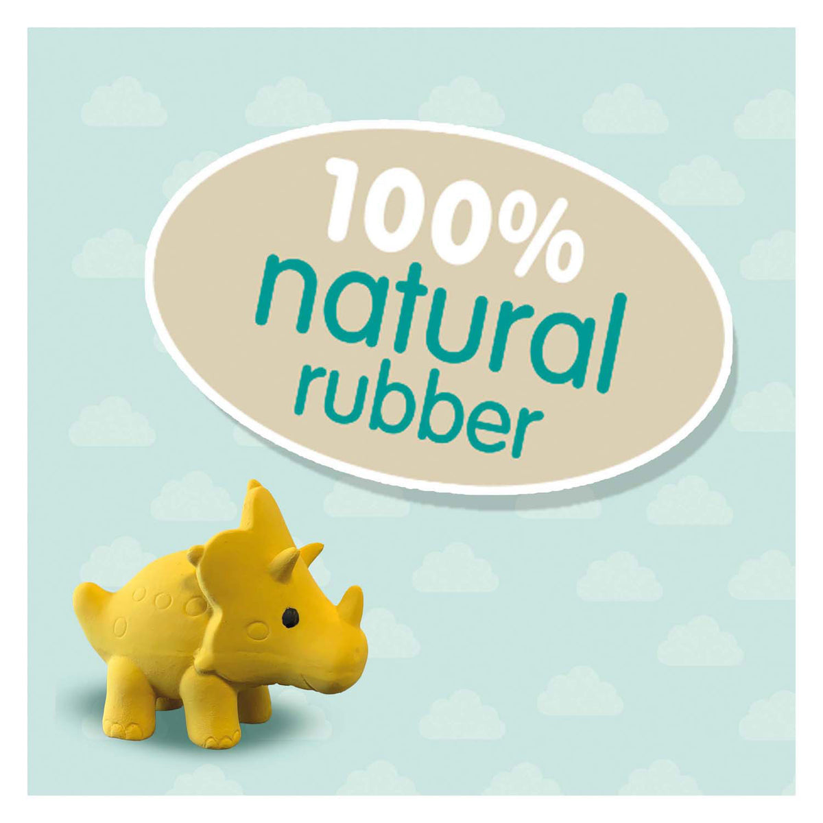 Ses bad triceratops - 100% kauczuku naturalnego