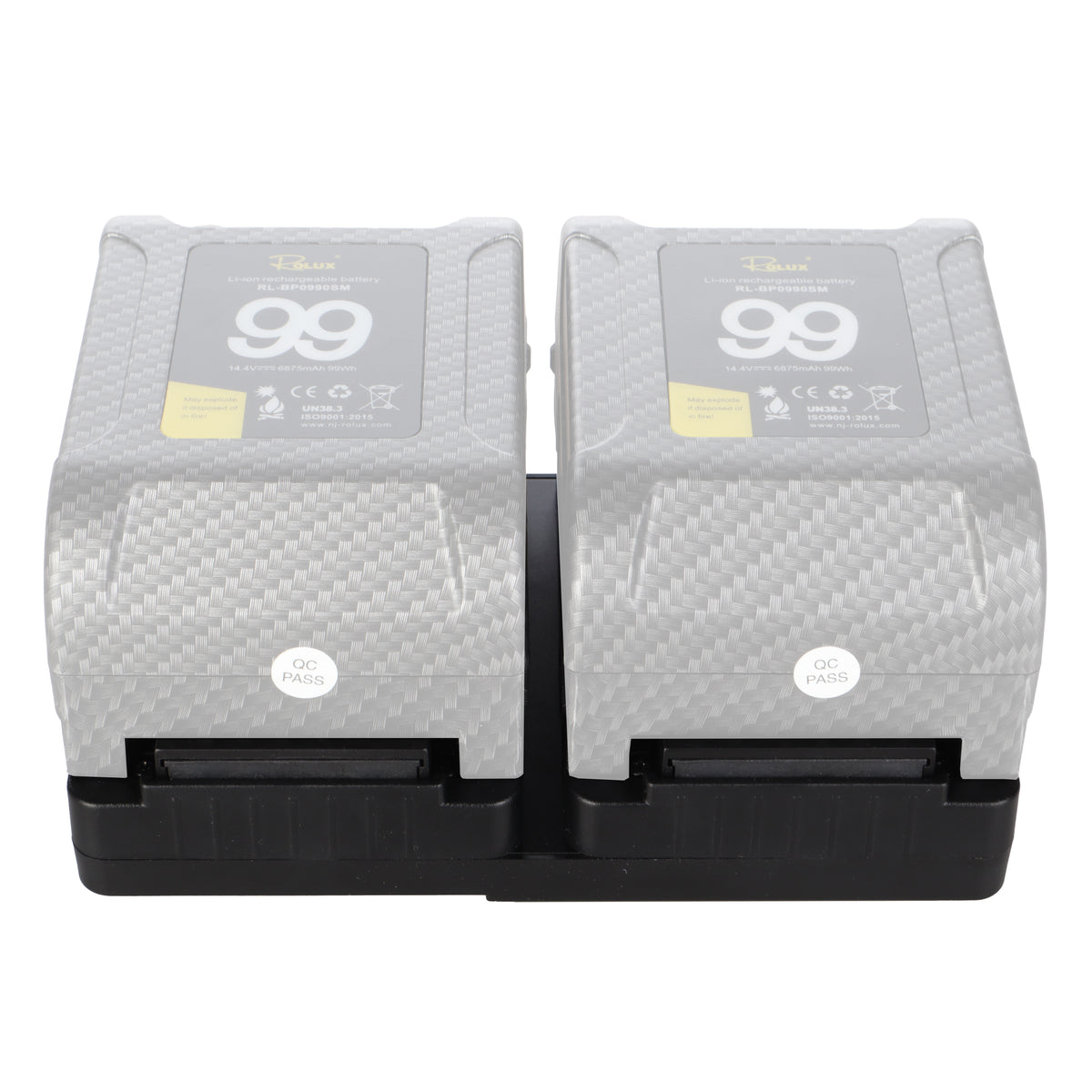 Płytka akumulatorowa Rolux duo mini v-mount rl-ac16s