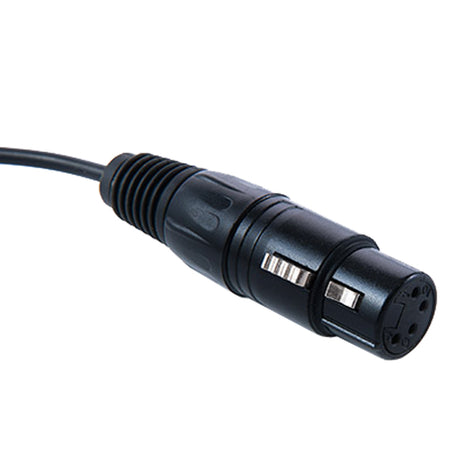 4-pinowa żeńska wtyczka Rolux XLR z męskim d-tap rl-c3