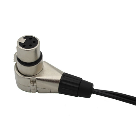 Rolux 4-pinowe żeńskie złącze XLR z męskim złączem D-Tap RL-C5